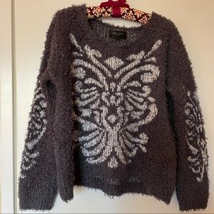 3/$30 | r + j Fuzzy Sweater